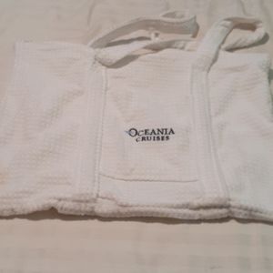 Oceania Cruises Terry Cloth Zippered Bag
